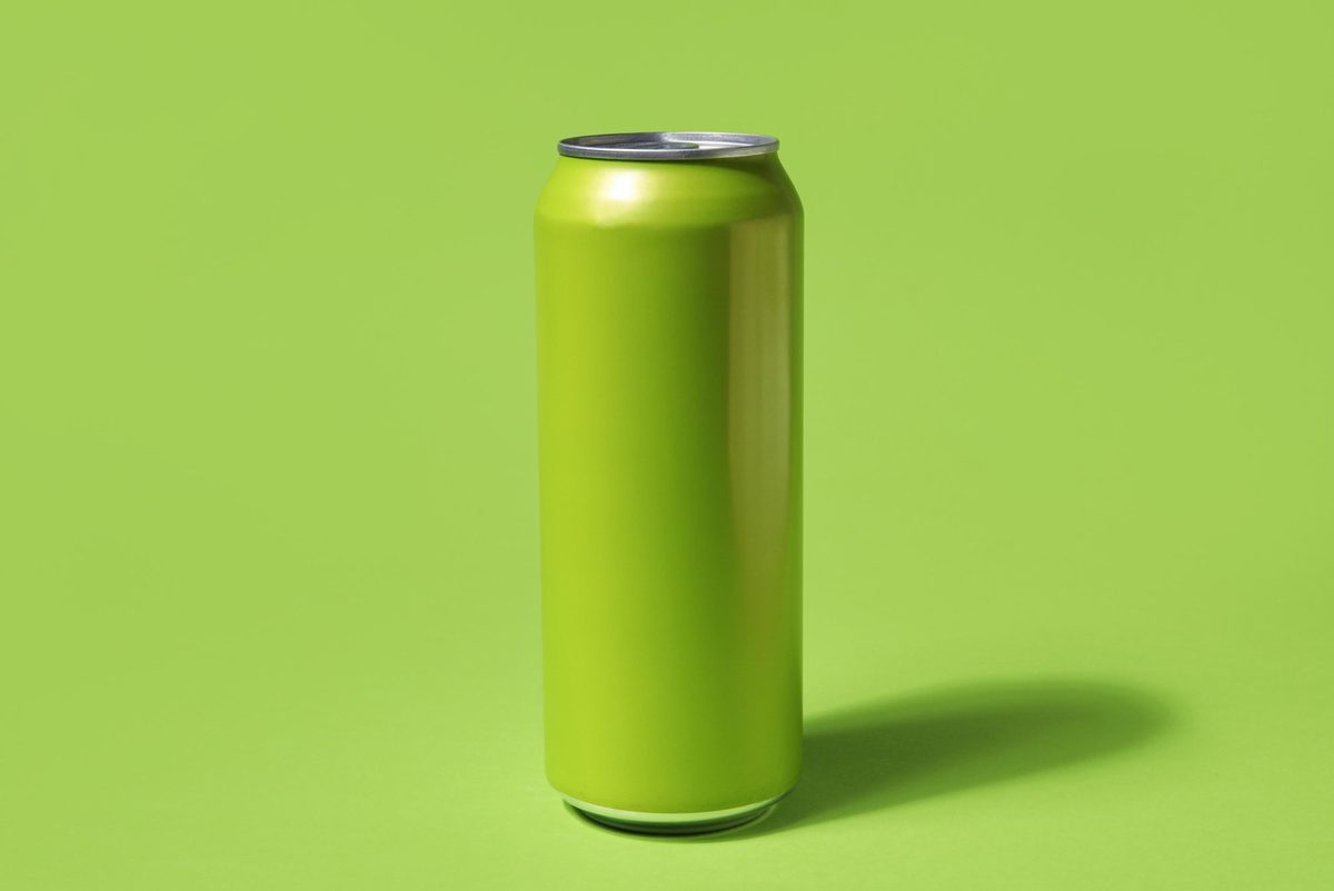 Cannabis infused beverage can