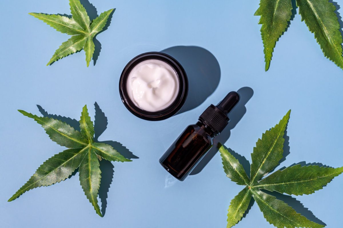 Cannabis topical cream and serum